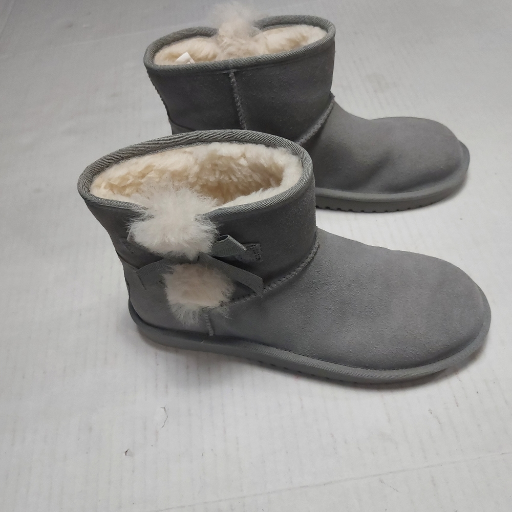 KOOLABURRA by UGG Women's Victoria Mini Boots Gray Size 7 US NWNT